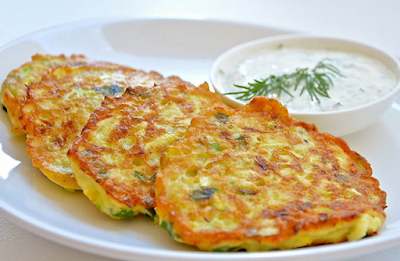 Crêpes aux courgettes