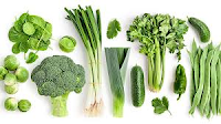 Les légumes verts à feuilles