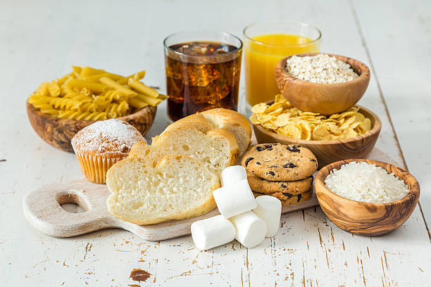 Les hydrates de carbone pain, sucre blanc, pâtes, biscuits