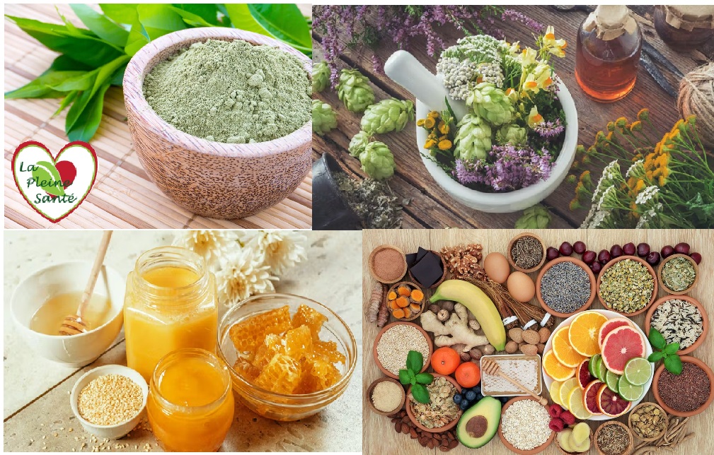 Argile, plantes médicinales, miel, fruits, légumes, légumineuses pour se soigner naturellement